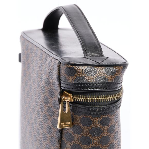 Celine Black Macadam Vanity Bag - Picture 5 of 11